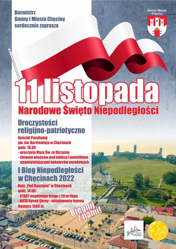 plakat obchodów w gminie Chęciny